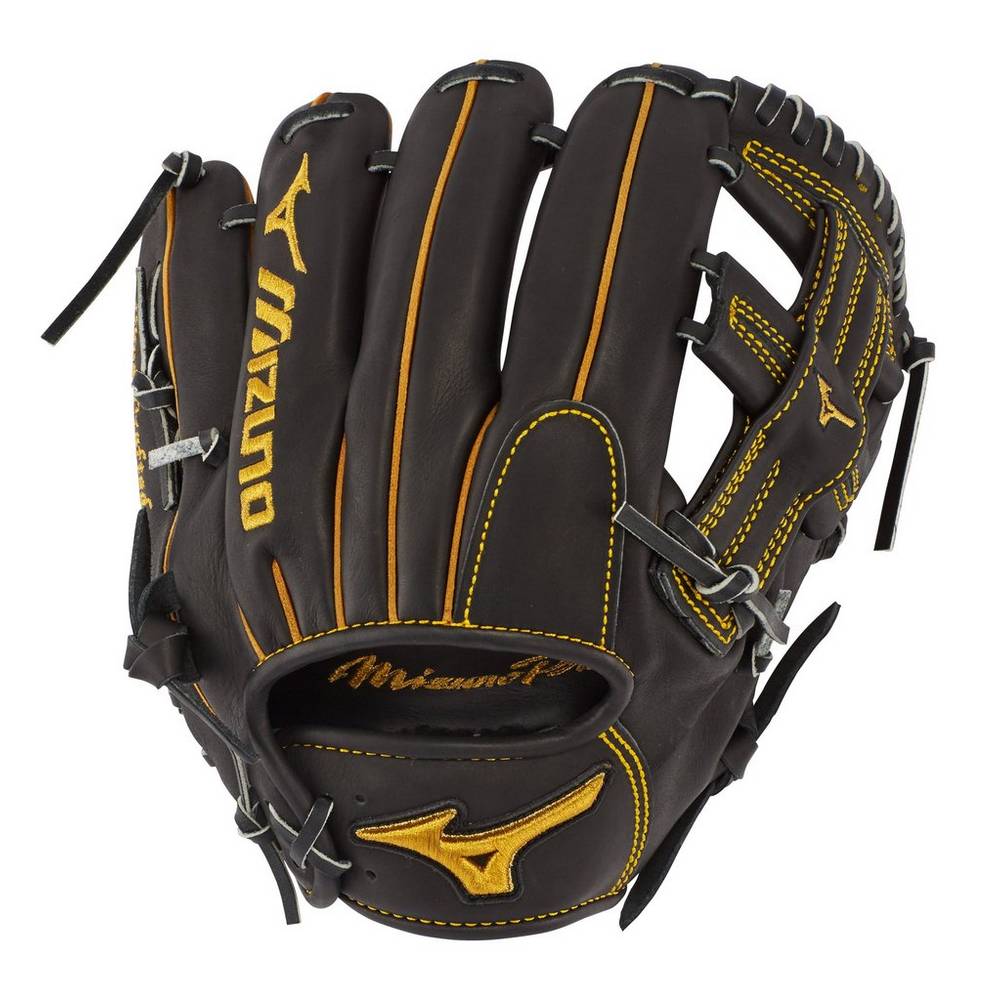 Guantes Mizuno Beisbol Pro Infield 11.5" - Regular Pocket Para Hombre Negros 9304786-DI